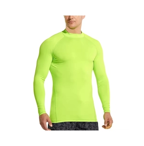 เสื้อแรชการ์ดของผู้ชายสวมใส่สบายและระบายอากาศได้ดีดีไซน์ตามสั่ง - Product Image 5