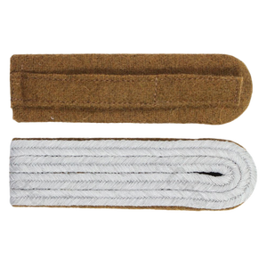 Reproduction uniforme personnalisable exigence WW2 allemand épaulettes cuivre brun passepoilé - Product Image 2