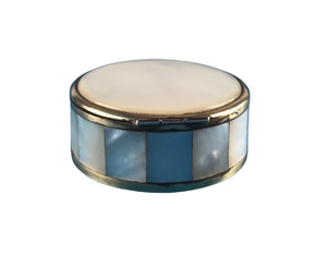 Pastillero de nácar de latón respetuoso con el medio ambiente hecho a mano 100% ahorra uso estuche natural para almacenamiento de pastillas - Product Image 6