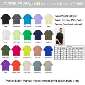 Camiseta de punto de gran tamaño de algodón 100% para hombre de alta calidad cuello personalizado patrón sólido 220 gramos peso de tela promoción al por mayor - Product Image 3