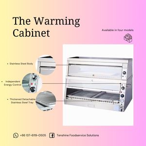 Armoire chauffante à deux niveaux TENSHINE de style KFC avec remplissage automatique d'eau pour poulet frit et maintien au chaud des aliments - Product Image 4
