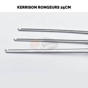 Rongeur Kerrison Manual de 2 mm y 25 cm de Eje, Neurocirugía, Acero Inoxidable de Alta Calidad, Certificado CE, Garantía de 2 Años - Product Image 3