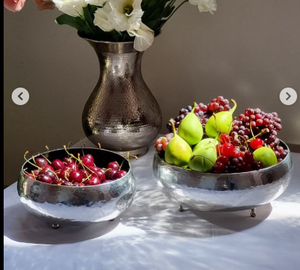 Top Quality <b>Metal</b> Fruit Chocolate And Nut <b>Bowl</b> For Elegant Dining Table And Wedding Party Display Festive Candy Presentation - Product Image 5