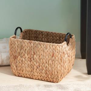 Rectangular Multi Purpose <b>Water</b> <b>Hyacinth</b> <b>Baskets</b> Handmade Storage <b>Basket</b> Wholesale eco-friendly Made in Vietnam - Product Image 3