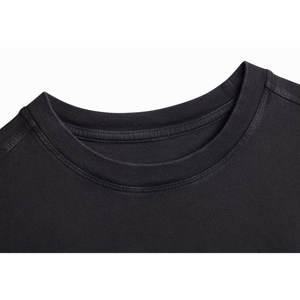 Camiseta de Manga Corta de Algodón 100% de Alta Calidad, Diseño Personalizado, Tela Gruesa, Tallas Grandes, Camisetas de Verano para Hombre - Product Image 5