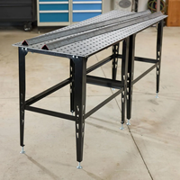 Nouvelle table de soudage modulaire 36 x 24 avec kit de montage, établi de soudage en acier de précision pour atelier de fabrication, usage intensif