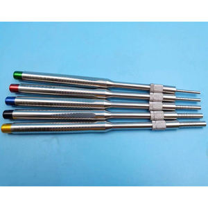 Juego de 10 Osteótomos Dentales para Levantamiento de Senos, Instrumentos Manuales de Acero Inoxidable Japonés con Punta Convexa Desplazada - Product Image 4