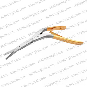 Tijeras Nasales Caplan para Septum, Hojas Anguladas Serradas, Acción de Bola, Insertos de Carburo de Tungsteno T.C para Rinoplastia y Cirugía ORL - Product Image 5