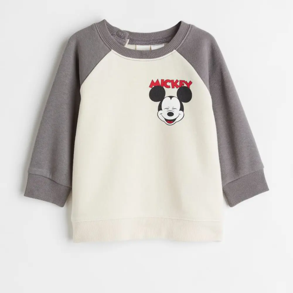 New Fashion Custom Wholesale Kids Baby Boys Long Sleeve Fleece Children's Crew Neck Sweatshirt