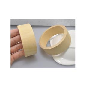 Brazalete de Madera 100% Natural para Uso Diario, Decorativo para Bodas, de Calidad Estándar, Redondo, Hecho a Medida, Joyería de Lujo en Venta - Product Image 6