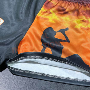 กางเกงขาสั้นรักบี้/ฟุตบอล ยูนิเซ็กซ์ 100% โพลีเอสเตอร์ ใส่สบาย เหมาะสำหรับนักกีฬา แฟนบอล และทีม ระบายอากาศได้ดีและทนทาน - Product Image 2