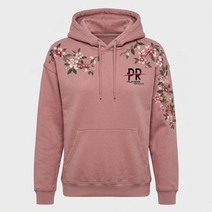 Sudadera con capucha bordada para mujer, diseñada para un estilo casual moderno, con tela acogedora, costuras hermosas y un atractivo versátil para el día a día. - Product Image 4