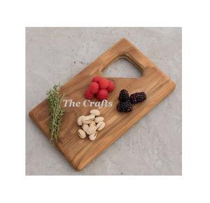 Planche à découper en bois dernier modèle, de première qualité, taille et forme personnalisées, planche à fromage pour la coupe de fruits de cuisine - Product Image 1