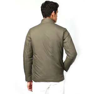 2026 Wholesale Winter New Design Customizable Men's <b>Hooded</b> <b>Puffer</b> <b>Jacket</b> with <b>Long</b> Zip and Multiple Pockets - Product Image 3