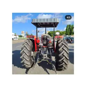 คุณภาพสูงใช้งานได้อย่างเป็นธรรม Massey Ferguson 385 85 HP 4X4 ฟาร์มแทรกเตอร์