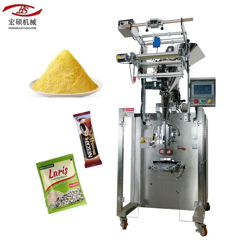 Machine à emballer multifonction pour café, lait, épices, poudre, café, céréales, Masala, emballage alimentaire, remplissage, pesée