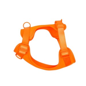 Arnés Ajustable de Nailon para Perro con Cierre de Hebilla, Color Naranja, Estilo Simple, Tipo Rower - Product Image 1