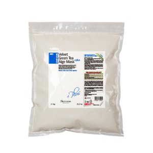 Mascarilla facial Coreana de terciopelo té verde y algas OEM ODM, Etiqueta Privada, precio al por mayor, fabricante de mascarillas a base de hierbas - Product Image 1