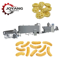 Ligne de production d'extrusion de snacks soufflés et croustillants à base de millet, de céréales, de riz et de maïs, grande capacité, à vendre