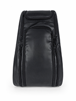 Sac à dos de tennis personnalisé imperméable en cuir PU perforé avec compartiment pour chaussures pour padel, pickleball, hommes et femmes