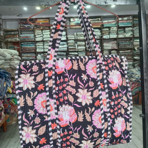 กระเป๋าผ้าแคนวาสคุณภาพสูง ขนาดใหญ่ แฟชั่น เป็นมิตรกับสิ่งแวดล้อม ใช้ซ้ำได้ สั่งทำได้ ผลิตจากโรงงานโดยตรง - Product Image 1