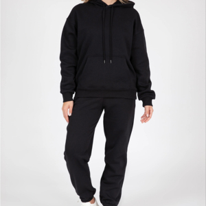 Dernier ensemble de survêtements à capuche pour femmes décontractés d'hiver avec motif imprimé solide Nouveau style conçu au Pakistan Prix de gros - Product Image 1