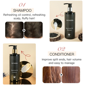 <span class=keywords><strong>Shampoo</strong></span> Biologico per la Crescita dei Capelli e Balsamo Anticaduta con Olio di Semi Neri Naturale - Vendita all'Ingrosso - Product Image 4