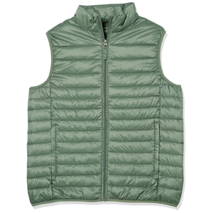 New Wholesale Puffer Vest Men <b>Quilted</b> Winter Padded Sleeveless Jackets for Casual Men and Women Sleeveless Puffer Jacket - Product Image 1