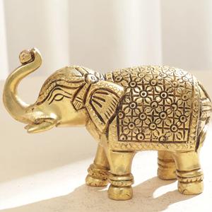 Pièce maîtresse de cerf en métal en laiton de haute qualité tendance avec une haute finition pour la décoration intérieure et les articles cadeaux décoratifs. - Product Image 6