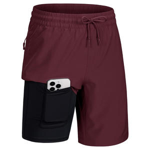 กางเกงว่ายน้ำแบบแห้งเร็วระบายอากาศได้ดีผลิตตามสั่งพิมพ์โลโก้และฉลากส่วนตัว - Product Image 1