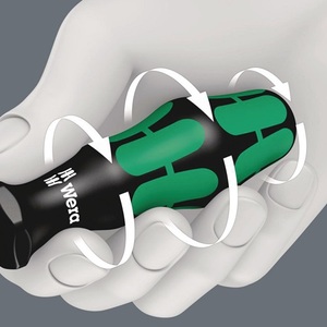 WERA 352 <b>Screwdriver</b> with 4 mm Size 100 mm Blade Length 2-Component Handle - Product Image 6