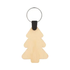 Porte-clés créatif en bois Fjerny, gadgets personnalisés pour l'arbre de Noël - Product Image 4