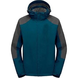 Venta al por mayor logotipo personalizado al aire libre elegante casual impermeable a prueba de viento chaqueta de nylon - Product Image 1