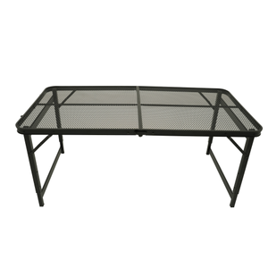 Mesa de Camping Plegable de Aleación de Aluminio, Resistente, de Malla Grande, Ligera y Portátil para Picnic y Barbacoa - Product Image 1