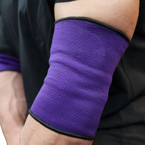 Mangas de codo resistentes Unisex de alta calidad Logo personalizado Compresión Transpirable Entrenamiento Neopreno suave 7mm de espesor Levantamiento de pesas - Product Image 3