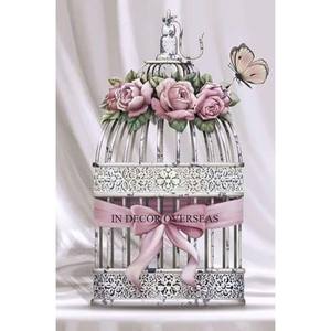 เครื่องประดับตกแต่งโต๊ะแต่งงานหลากสีทำจากอะลูมิเนียมหลากสีดีไซน์เนอร์ดอกไม้แสนสวย - Product Image 3