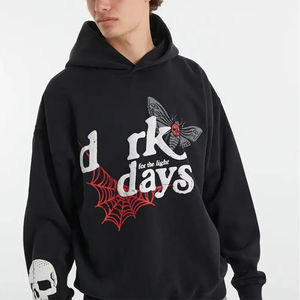 Offre Spéciale sweats à capuche surdimensionnés lourds unisexe vierge 100% coton bouffée impression personnalisé hommes et femmes sweats à capuche - Product Image 2