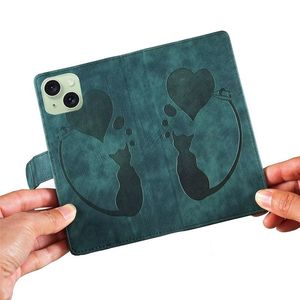 เคสฝาพับหนัง PU ป้องกันการกระแทกมีขาตั้งระบบแม่เหล็กสำหรับ iPhone และ Galaxy สำหรับ Pixel - Product Image 1