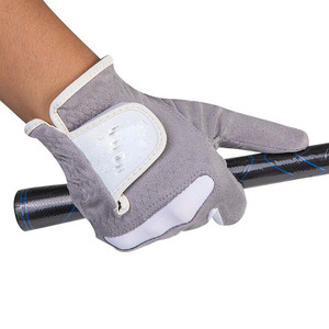 Gants de golf en cuir pour hommes, entraînement de sports de plein air, conception de logo personnalisé pour hommes, club de golf, coupe confortable, unisexe - Product Image 5