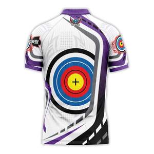 Hauts en coton confortables t-shirts imprimer tir à l'arc t-shirts pour hommes chasse graphique Streetwear chemise de tir à l'arc à manches courtes - Product Image 2