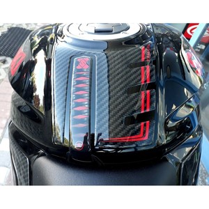 Adesivo 3D Rosso per Serbatoio Suzuki Katana 2019-2023, Protezione Decorativa per Moto Compatibile con Katana 2019-2023 Rosso - Product Image 5