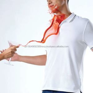 100% algodón suave cómodo impermeable a prueba de manchas repelente al agua polos técnicos - Product Image 2