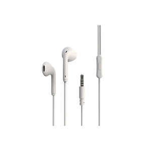 Audífonos Intrauditivos Estéreo Zore ER06 Blancos con Micrófono y Cancelación de Ruido, Interfaz Tipo C con Cable de 3.5 mm, Chipset JL - Product Image 1