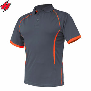 Polos de manga corta de calidad Premium de tarifa caliente XL Tamaño Botón Decoración Patrón de impresión Precio al por mayor Hecho Tela alta - Product Image 4