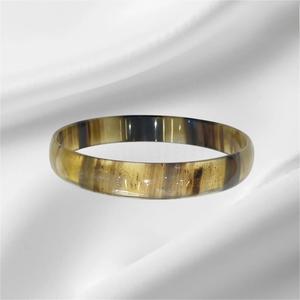 Brazaletes de Cuerno de Búfalo Natural, Joyería Artesanal de Cuerno de Búfalo - Product Image 5
