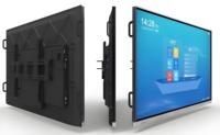SeeTouch Papan Tulis Pintar Layar Sentuh 20 Titik LCD 4K 65/75/86/100 Inci Hitam Sistem Operasi Android/Win7/10 Garansi 3 Tahun