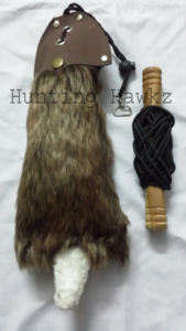 Leurre de fauconnerie avec creance en bois et ligne leurre de lapin de haute qualité - Product Image 3