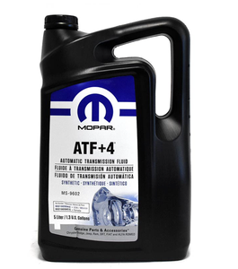 Lubrifiant automobile MOPAR ATF+4 anti-usure, lot de 3 bouteilles de 5 litres, 68218058AC - Product Image 1