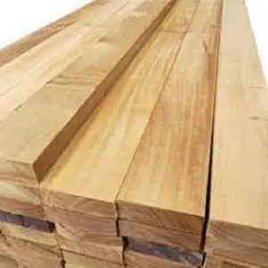 Precio barato ferrocarril durmiente de madera Material de construcción de madera de pino personalizado madera de pino EE. UU.