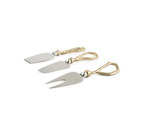 Ensemble de couverts européens à prix abordable couverts en acier inoxydable de qualité supérieure en métal brillant couverts de haute qualité pour le voyage - Product Image 1